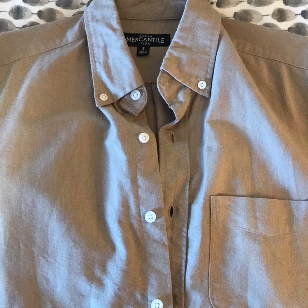Light Brown J Crew Shirt